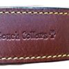 Soft Touch Collars - Padded Leather Dog Collar , Medium Brown , Genuine Real Leather, Great for Male or Female Dogs