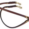Soft Touch Collars - Leather Braided Coupler Dog Leash, Brown - Perfect For Walking Two Dogs with One Lead