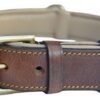 Soft Touch Collars - Padded Leather Dog Collar , Custom Handmade Hand Tooled with Genuine Real Leather , Large Brown